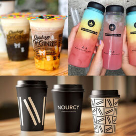 chọn ly giấy ly nhựa hay chai nhựa để đựng trà sữa take away